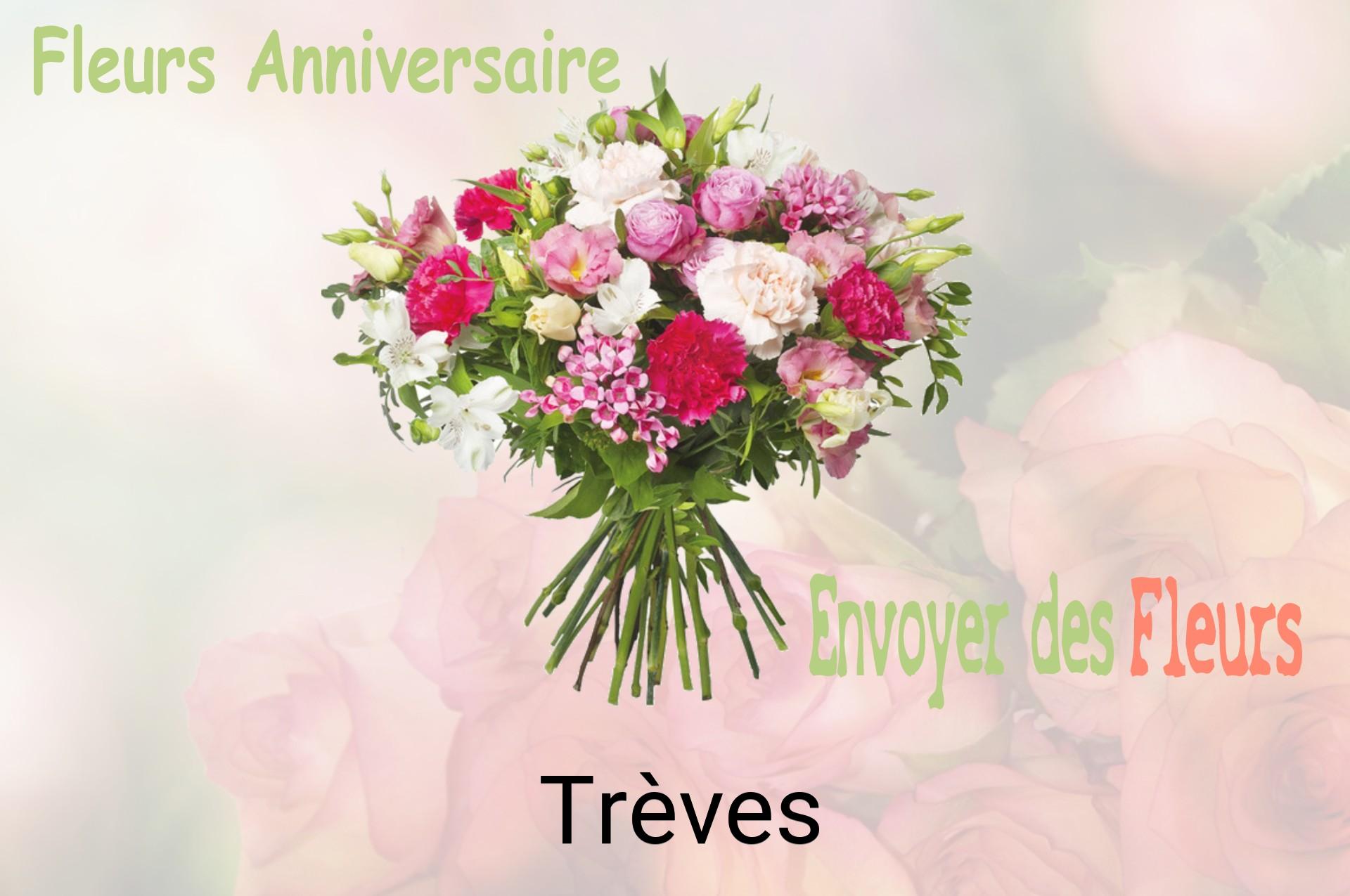 Bouquet de fleurs d’anniversaire livré à Trèves
